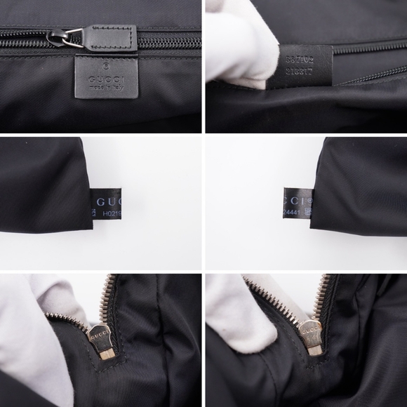 BZ48 💚Gucci GG Supreme Coated canvas web briefcase  - Picture 11 of 16